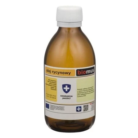 BIOMUS Olej rycynowy 250ml