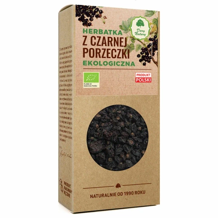 DARY NATURY Herbatka z czarnej Porzeczki Ekologiczna 100g