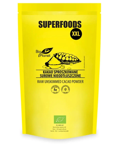 BIO PLANET Kakao surowe sproszkowane BIO – 400 g