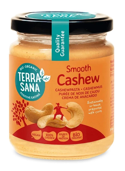 TERRASANA Krem z prażonych orzechów nerkowca BIO 250 g