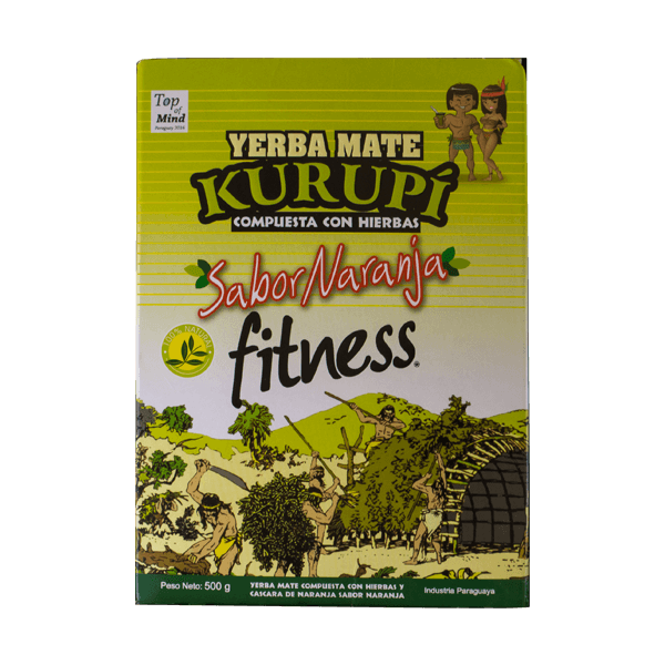 KURUPI Herbata Yerba Mate FITNESS 500g