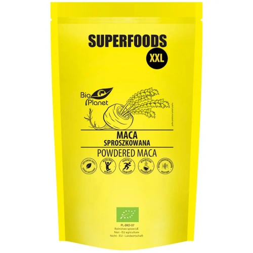 BIO PLANET Maca Sproszkowana BIO XXL – 750 g