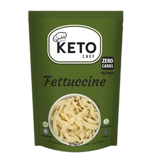 KETO CHEF Makaron Konjac Fettuccine BIO 270 g