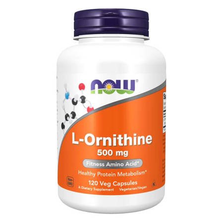 NOW FOODS L - Ornithine 500 mg 120 vcaps