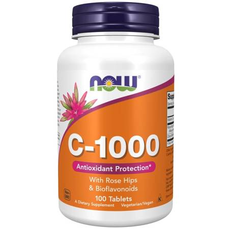 NOW FOODS Witamina C-1000 100 tab