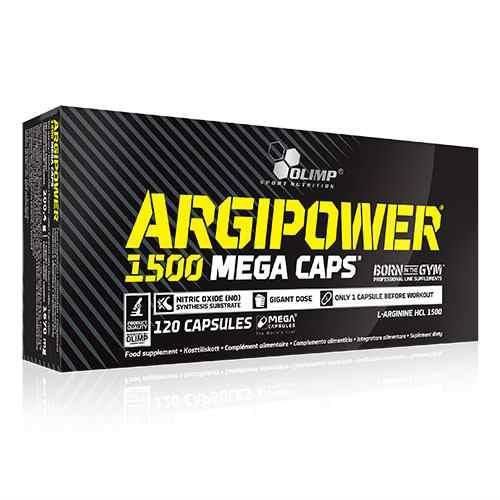 OLIMP ArgiPower 1500, L-Arginina Mega Caps 120 cap
