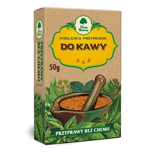 DARY NATURY Podlaska przyprawa do kawy 50g