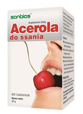 SANBIOS Acerola do Ssania 60 tabletek