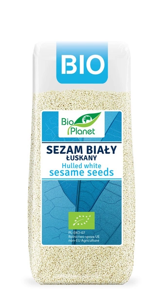 BIO PLANET Sezam łuskany BIO 200 gram