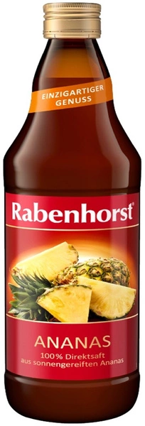 RABENHORST Ekologiczny sok z ananasa NFC 750ml