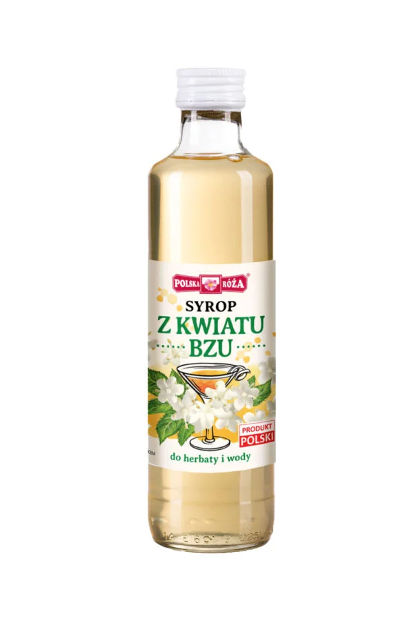 POLSKA RÓŻA Syrop z Kwiatu Bzu 60% ekstraktu 250ml
