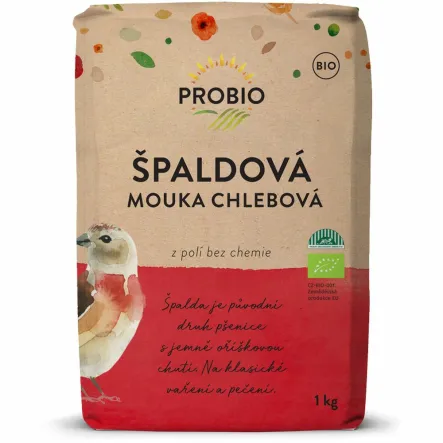 PROBIO Mąka Orkiszowa Bio Typ 750 Chlebowa 1 kg