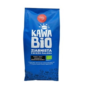 QUBA CAFFE Kawa Ziarnista Bezkofeinowa BIO Arabica 1 kg