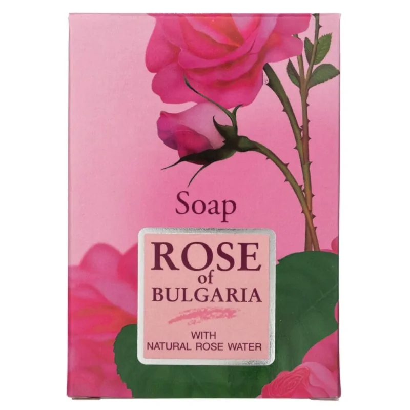 ROSE OF BULGARIA Mydło różane naturalne 100g