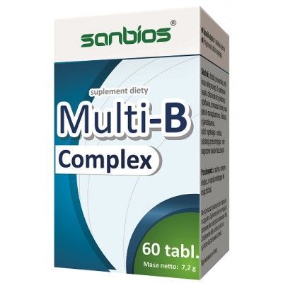 SANBIOS Multi-B-Complex – 60 tabletek