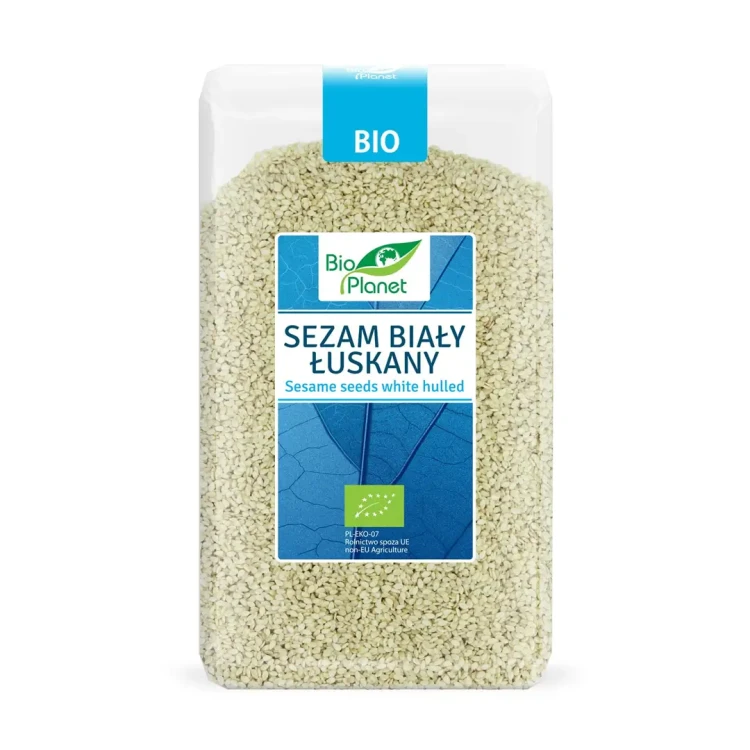 BIO PLANET Sezem łuskany BIO 1 KG