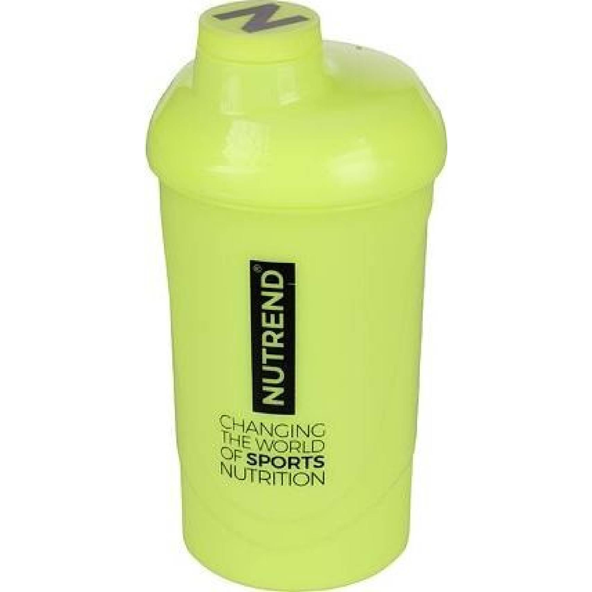 NUTREND SHAKER 600ML neonowy żółty