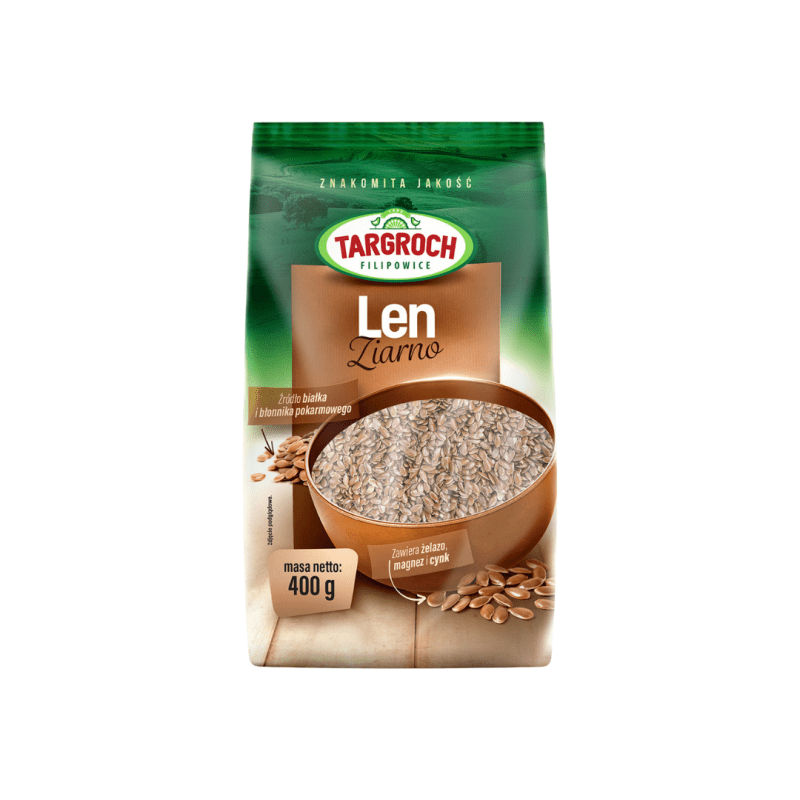 TARGROCH Len Ziarno - brązowy 400 g
