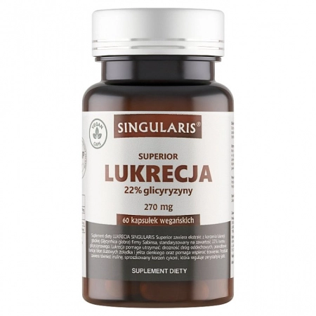 SINGULARIS Lukrecja 270mg 60 vege kap