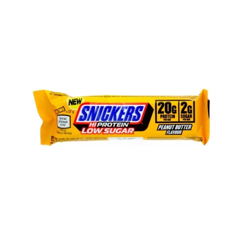 SNICKERS Hi Protein Low Sugar 57 g Peanut Butter