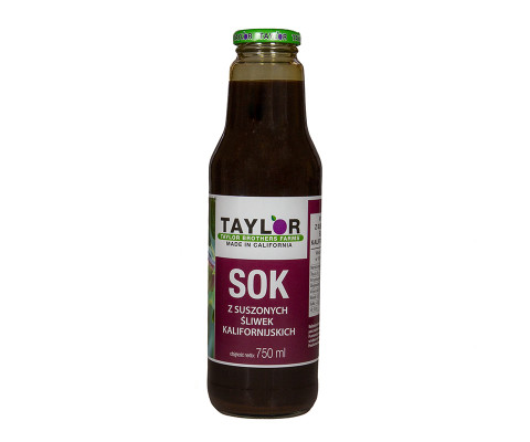 TAYLOR Sok z Suszonych Śliwek Kalifornijskich 750ml