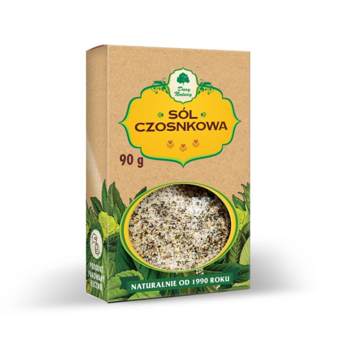 DARY NATURY Sól czosnkowa 90 gram