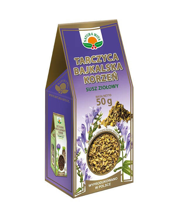 NATURA WITA Tarczyca Bajkalska korzeń susz ziołowy 50g