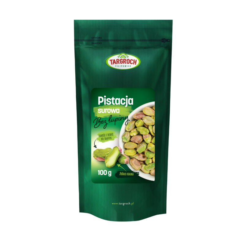 TARGROCH Pistacja surowa bez łupiny 100g