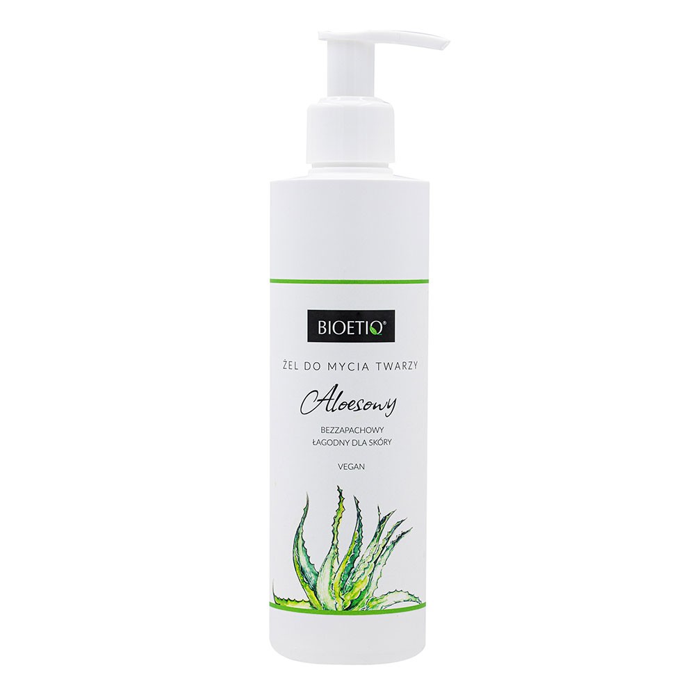 BIOETIQ Żel do mycia twarzy Aloesowy 200ml