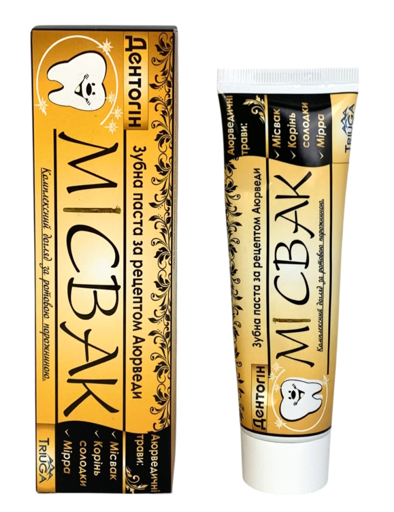 TRIUGA AYURVEDA- Dentogin pasta do zębów Miswak 100g