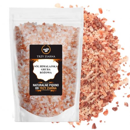 TRZY ZIARNA Sól Himalajska Gruba1 kg