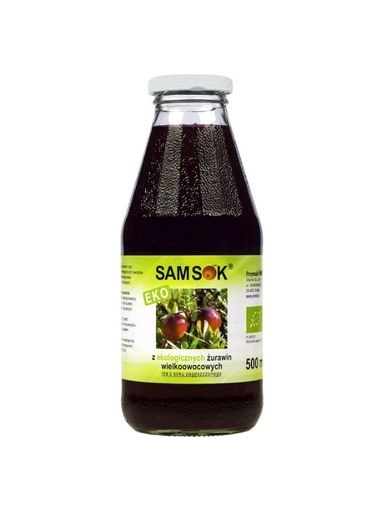 VIANDS Sok Ekologiczny z Żurawiny Wielkoowocowej NFC 500ml