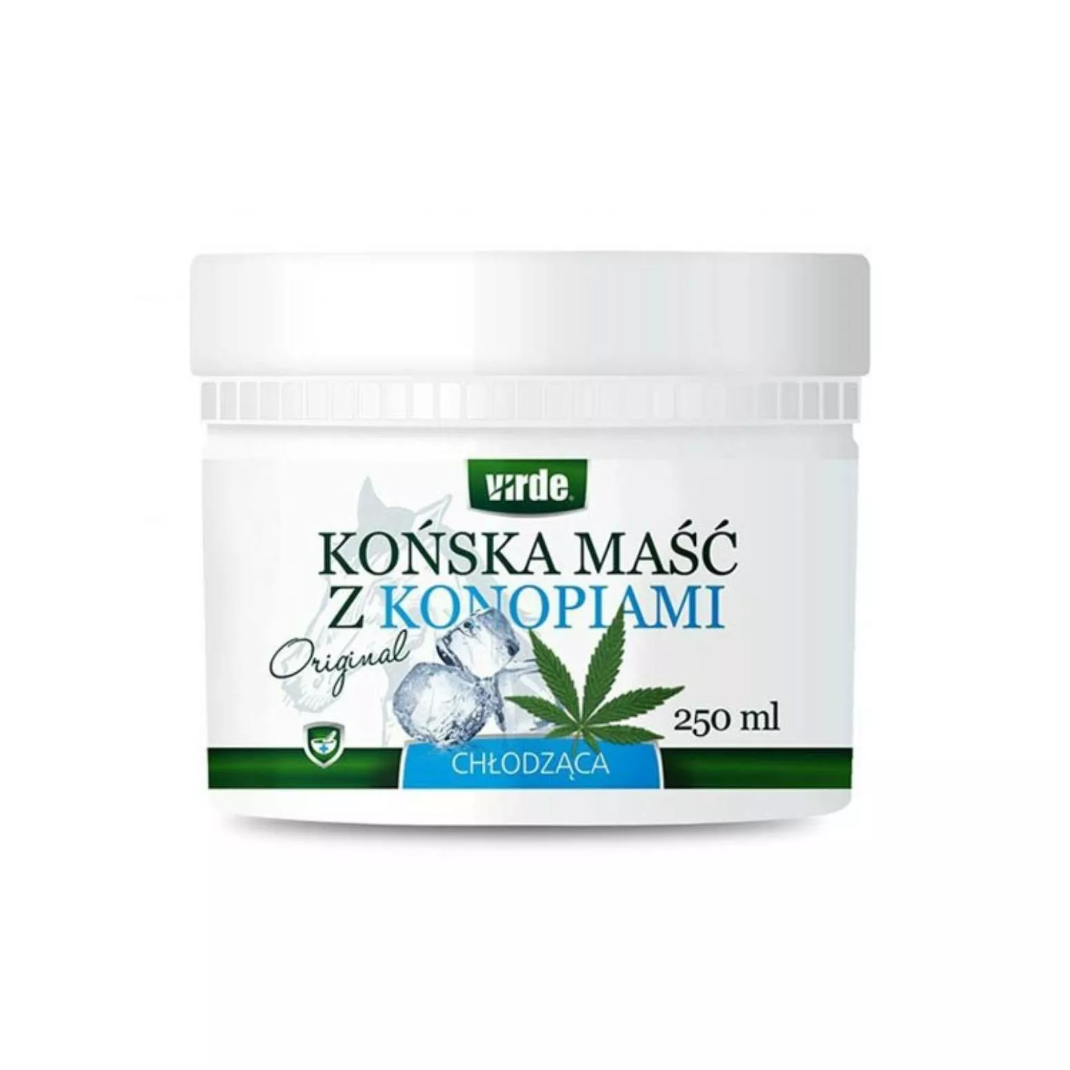 VIRDE Końska maść z konopiamia + CBD chłodząca 250ml