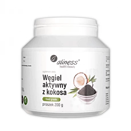 ALINESS Węgiel Aktywny z Kokosa 200g