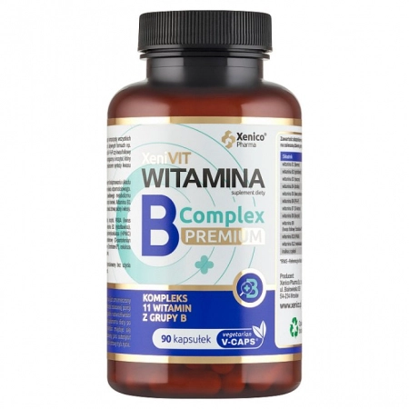 XENIVIT Witamina B Complex Premium, 90 kapsułek