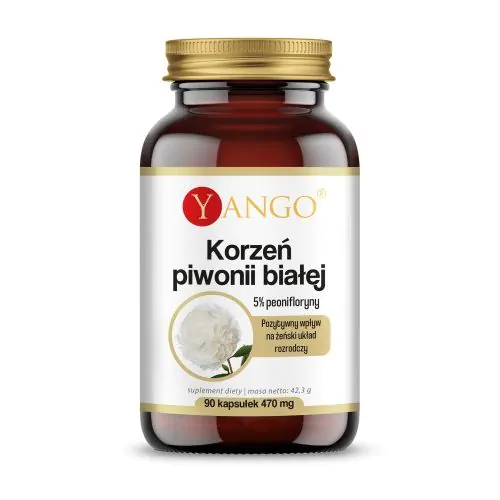 YANGO Korzeń Piwonii Białej 470mg 90 kap
