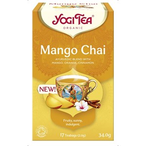 YOGI TEA – Mango Chai BIO – 17 x 2 g (34 g)