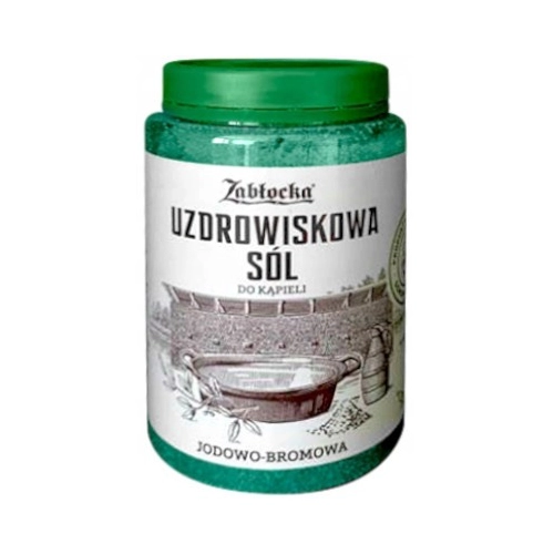 ZABŁOCKA Uzdrowiskowa Sól do kąpieli Jodowo-Bromowa 1,2 kg