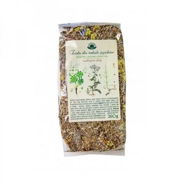 NATURA WITA Zioła dla torbieli jajników – mieszanka ziołowa, 260 g
