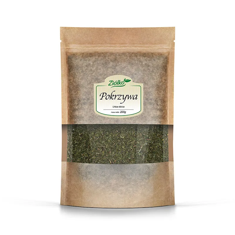 ZIÓŁKO Pokrzywa – suszony liść pokrzywy, 200 g