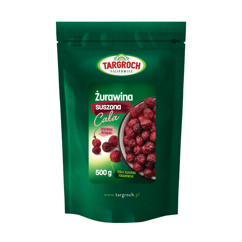 TARGROCH Żurawina całojagodowa 500 gram