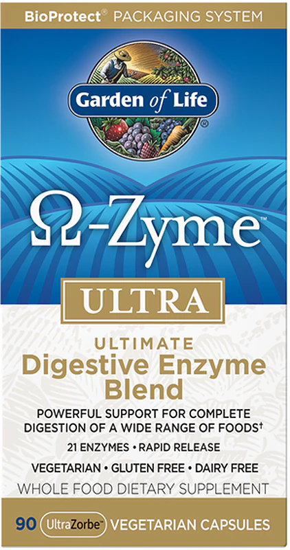 GARDEN OF LIFE  Ω-Zyme ULTRA 90 ultra zorbe vege kap